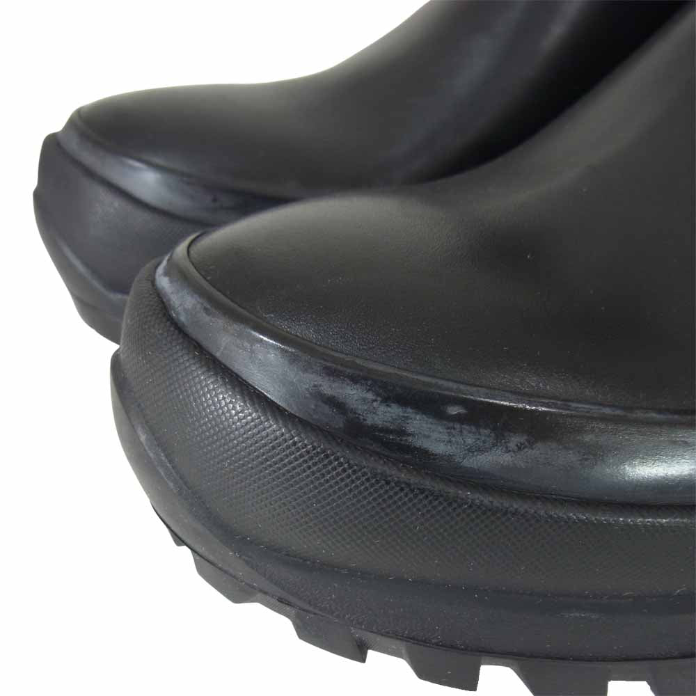 JIL SANDER ジルサンダー JP33010A サイドゴア チェルシー ブーツ ブラック系 40【新古品】【未使用】【中古】