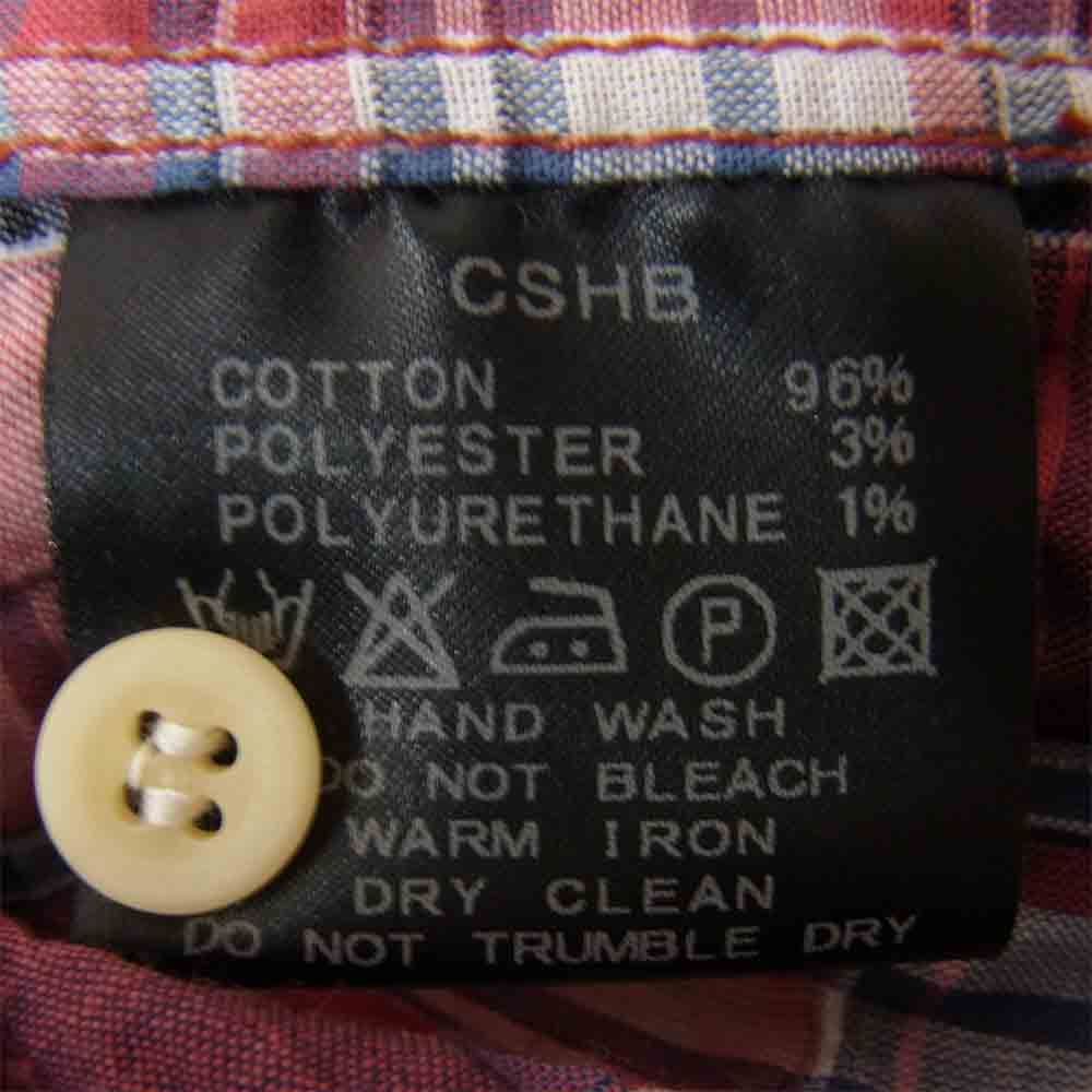 Celt&Cobra ケルト&コブラ チェック ウエスタン シャツ レッド系 S【中古】