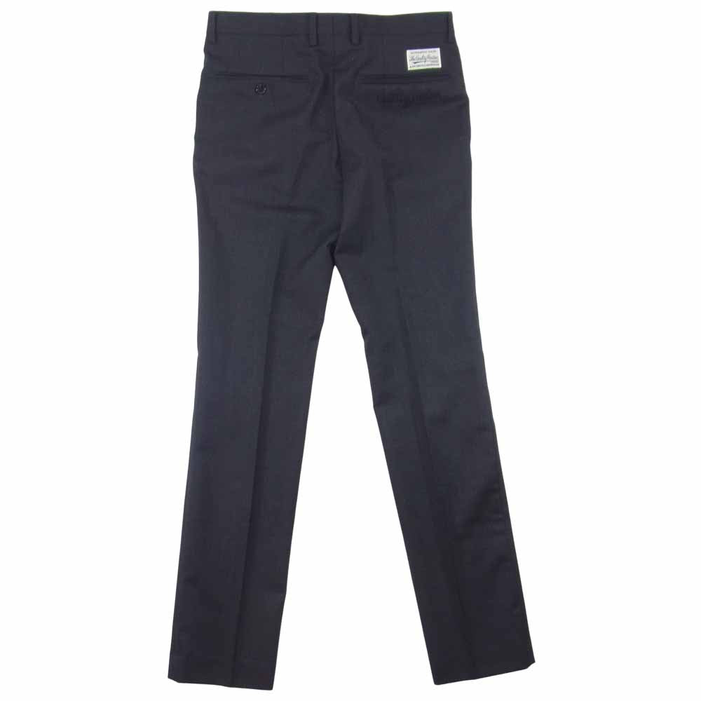WACKO MARIA ワコマリア WMR-WPT-02 センタープレス タック スラックス グレー系 S【中古】