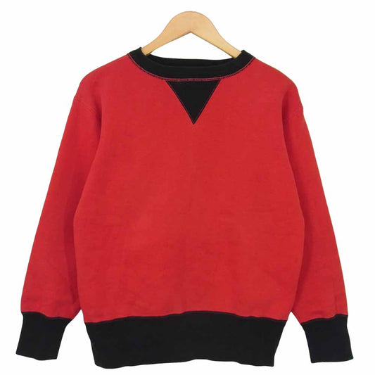 The REAL McCOY'S ザリアルマッコイズ 両V スウェット レッド系 36【中古】