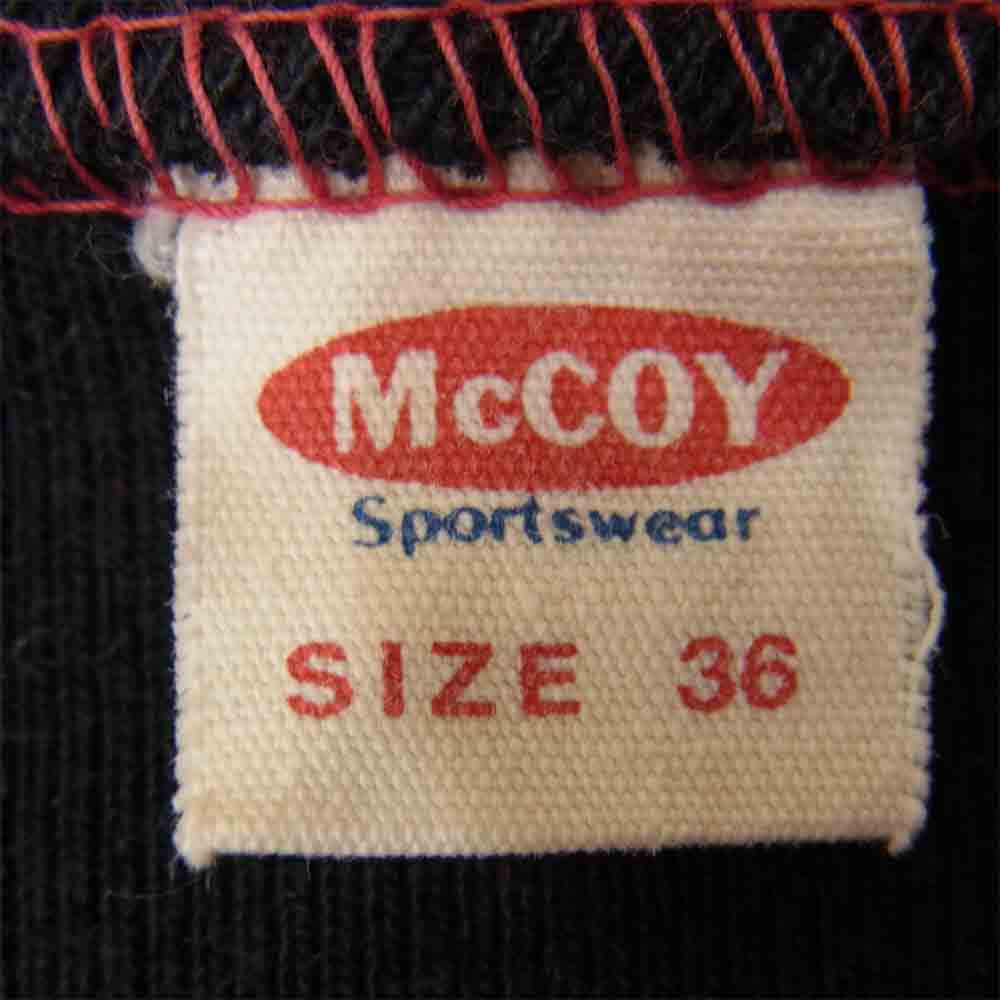 The REAL McCOY'S ザリアルマッコイズ 両V スウェット レッド系 36【中古】