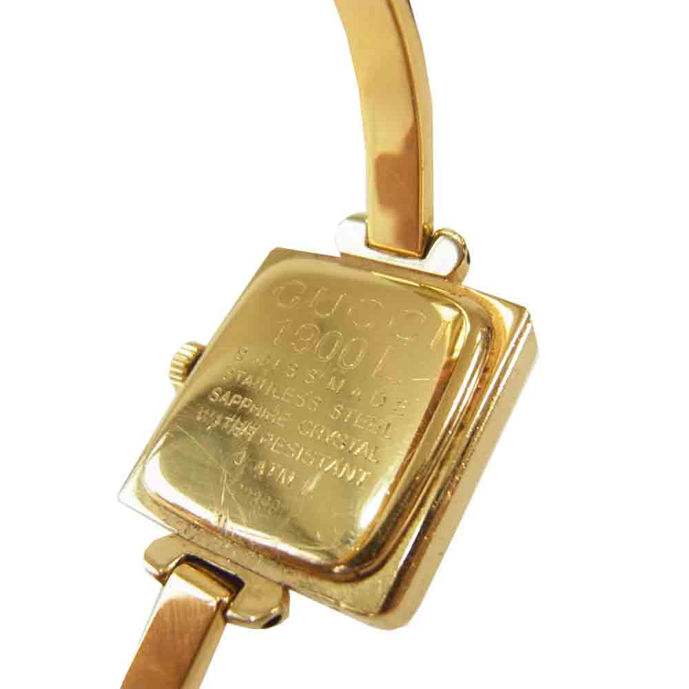 GUCCI グッチ 1900L バングル ウォッチ ゴールド系【中古】