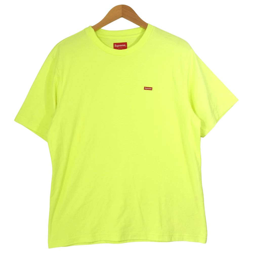 Supreme シュプリーム Small Box Logo Tee スモール ボックスロゴ Tシャツ イエロー系 S【中古】