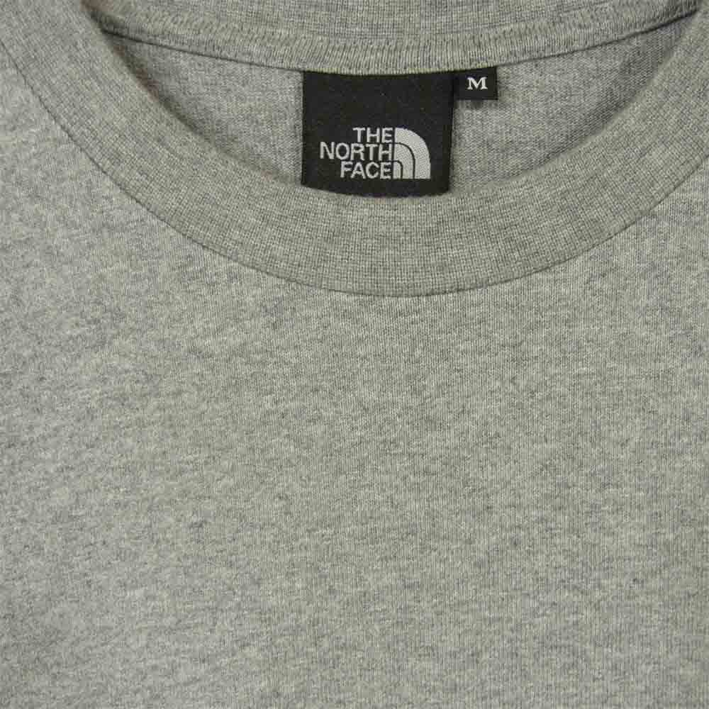 THE NORTH FACE ノースフェイス NT82032 L/S Tested Proven Tee 長袖 Tシャツ コットン 中国製 グレー系 M【中古】