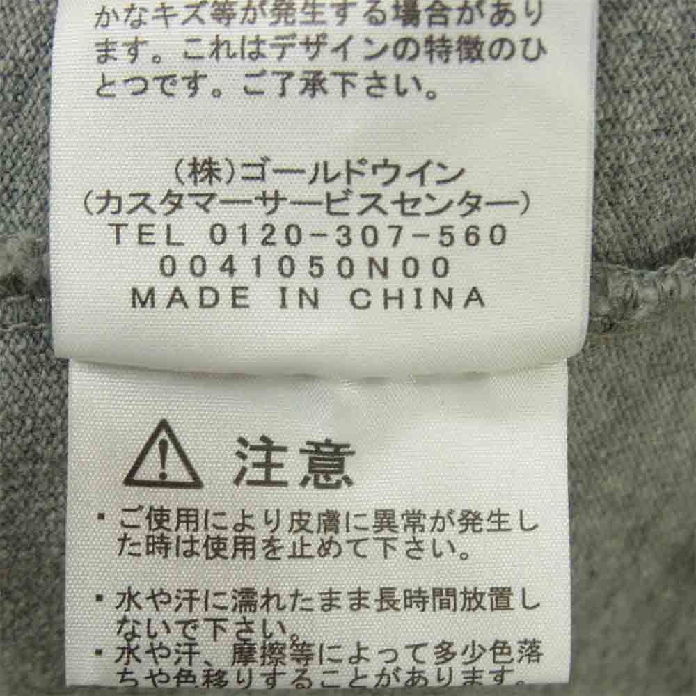 THE NORTH FACE ノースフェイス NT82032 L/S Tested Proven Tee 長袖 Tシャツ コットン 中国製 グレー系 M【中古】