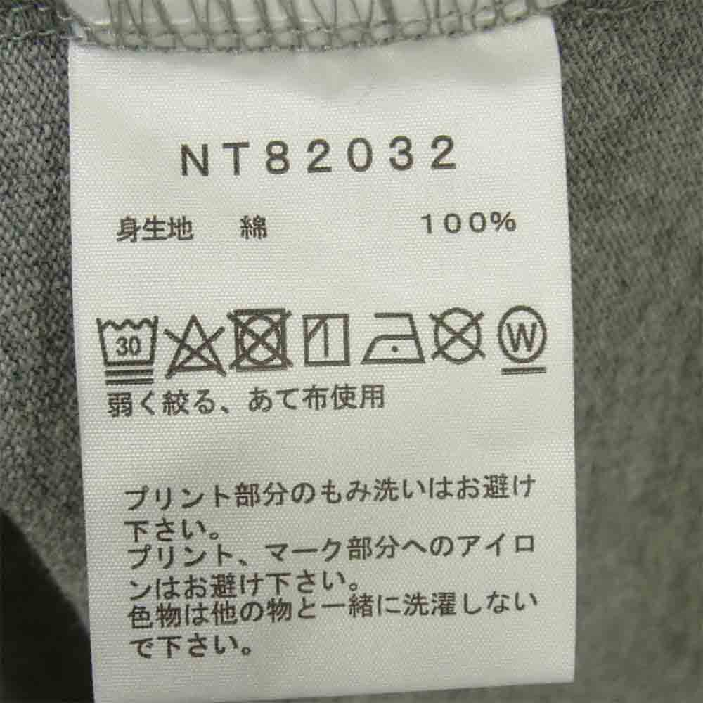 THE NORTH FACE ノースフェイス NT82032 L/S Tested Proven Tee 長袖 Tシャツ コットン 中国製 グレー系 M【中古】