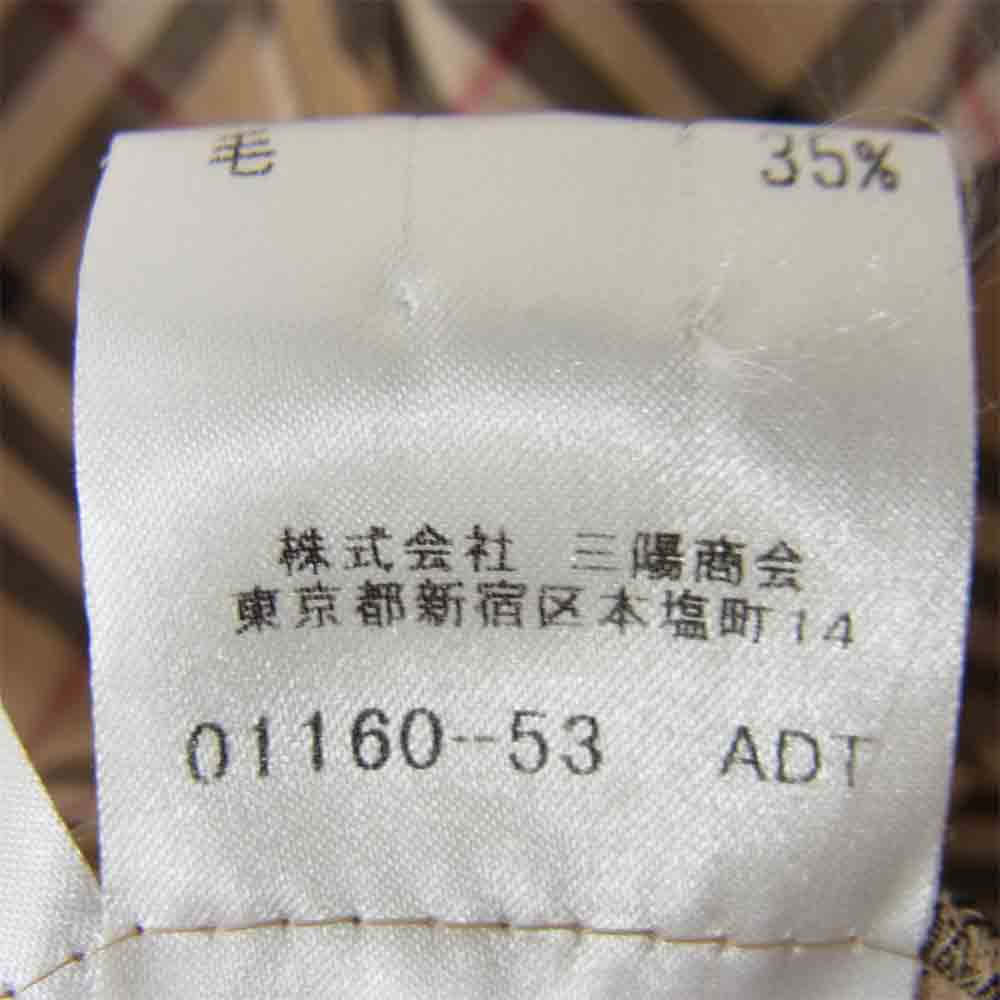 BURBERRY BLUE LABEL バーバリーブルーレーベル FM503-310 半袖 ワンピース ブラウン系 38【美品】【中古】