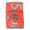 Supreme シュプリーム 20AW SWAROVSKI スワロフスキー Zippo ジッポ レッド系【極上美品】【中古】