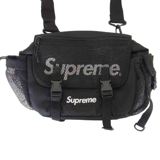 Supreme シュプリーム Waist Bag ロゴ ウエストバッグ ブラック系【中古】