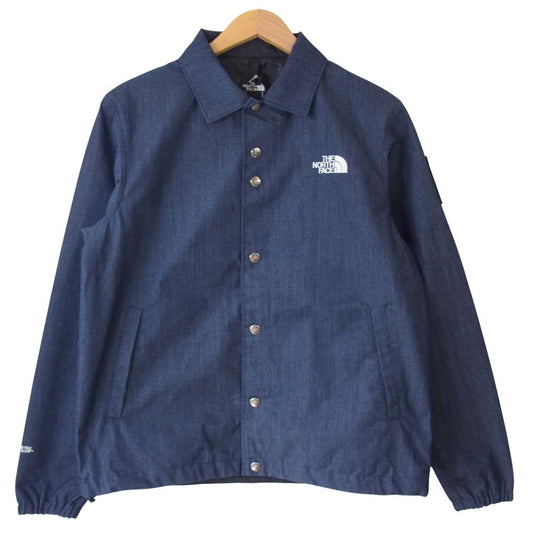 THE NORTH FACE ノースフェイス NP12042 GTX DENIM COACH JACKET ゴアテックス デニム コーチ ジャケット インディゴブルー系 S【新古品】【未使用】【中古】