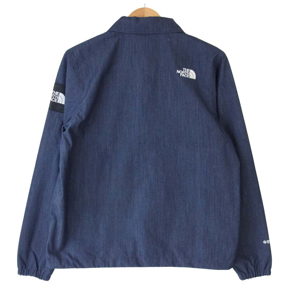 THE NORTH FACE ノースフェイス NP12042 GTX DENIM COACH JACKET ゴアテックス デニム コーチ ジャケット インディゴブルー系 S【新古品】【未使用】【中古】