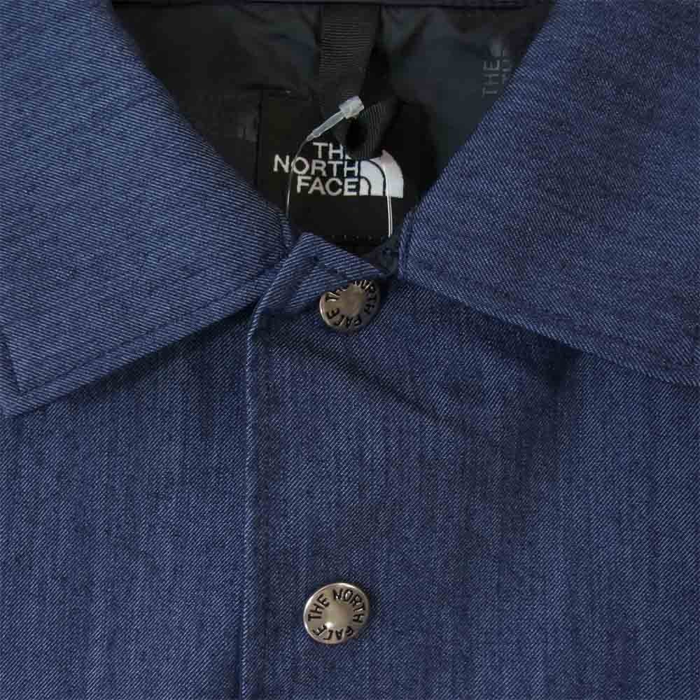 THE NORTH FACE ノースフェイス NP12042 GTX DENIM COACH JACKET ゴアテックス デニム コーチ ジャケット インディゴブルー系 S【新古品】【未使用】【中古】