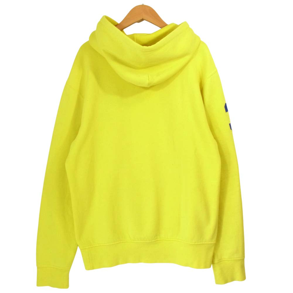POLO RALPH LAUREN ポロ・ラルフローレン 国内正規品 ビックポニー ロゴ パーカー イエロー イエロー系 M【中古】