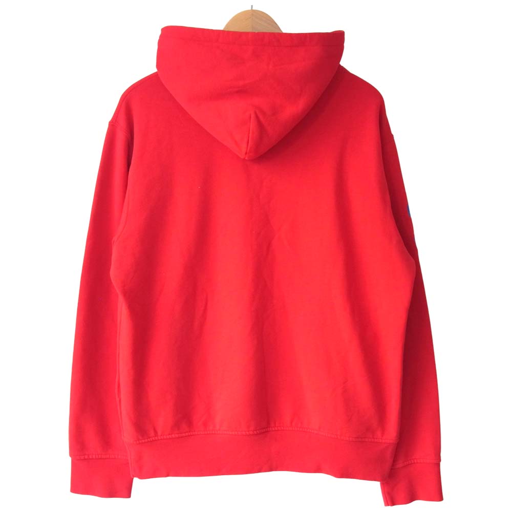 POLO RALPH LAUREN ポロ・ラルフローレン 国内正規品 ビックポニー ロゴ パーカー レッド レッド系 L【美品】【中古】