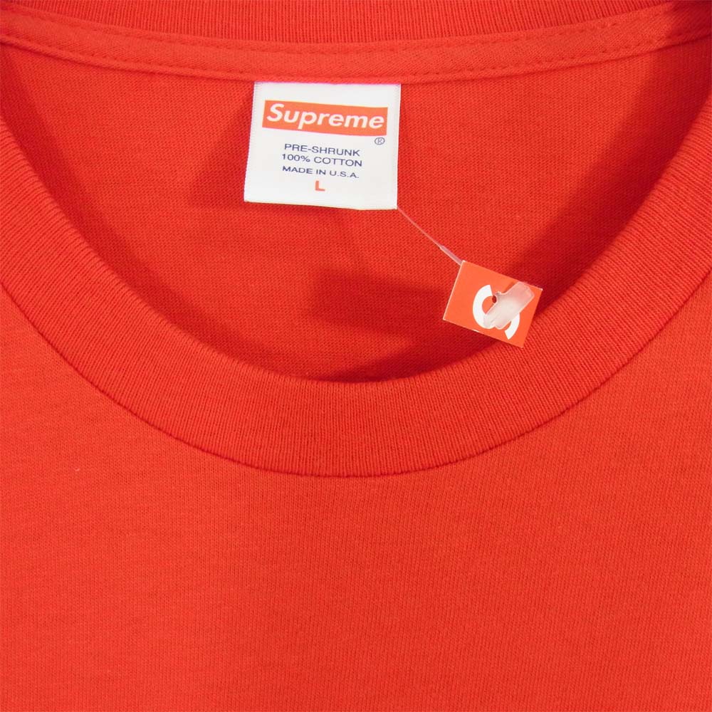 Supreme シュプリーム 17SS Scream Tee スクリーム Tシャツ レッド系 L【新古品】【未使用】【中古】