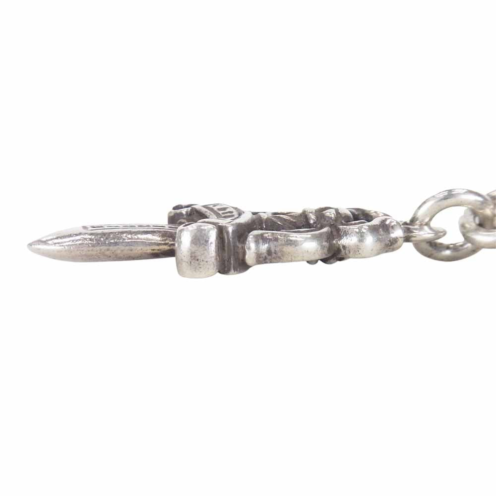 CHROME HEARTS クロムハーツ（原本有） 1 BALL DAGGER クロスボール チェーン ダガー ブレスレット シルバー系【中古】