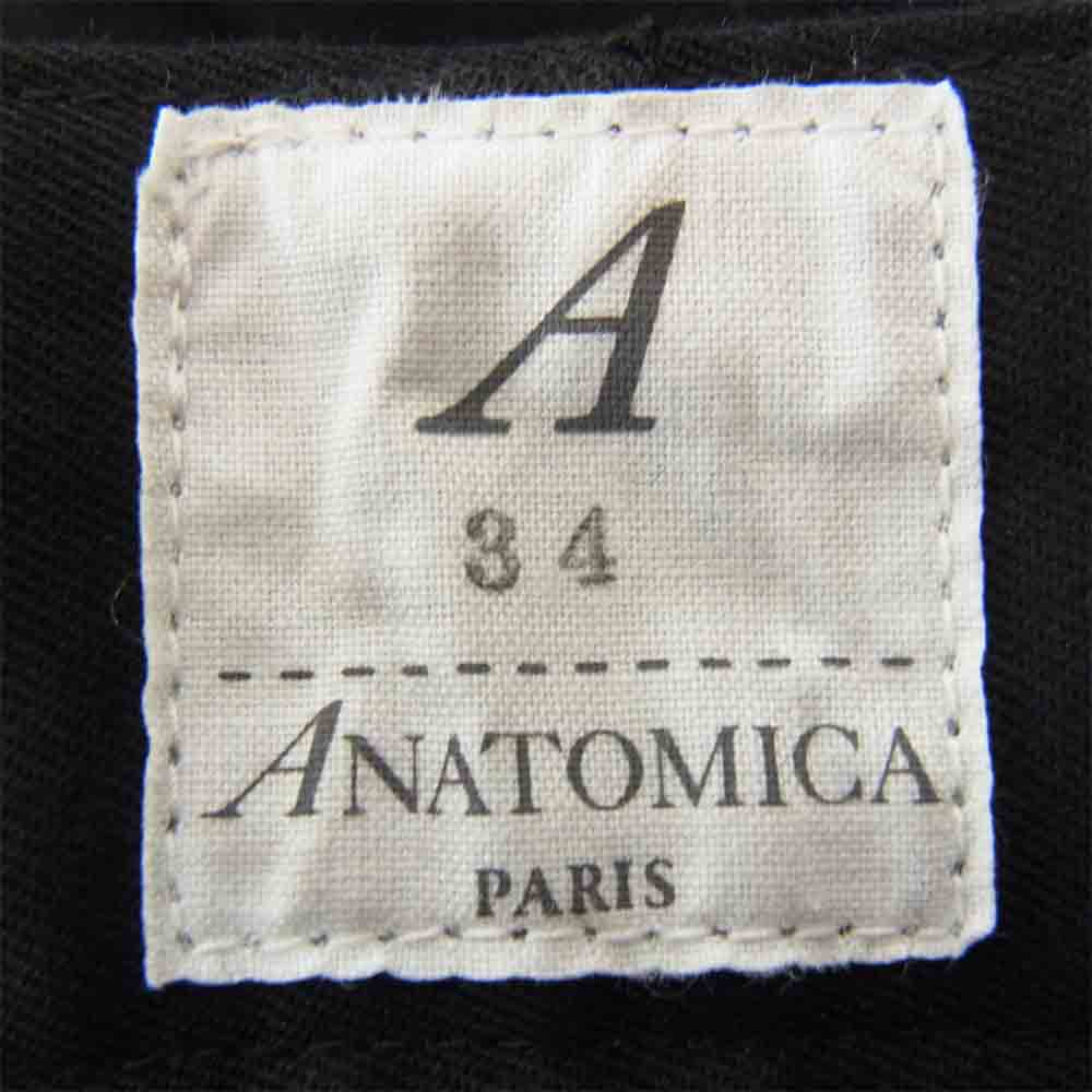 アナトミカ 530-182-07 TRIM FIT I TWILL トリムフィット チノパンツ ブラック系 34【中古】