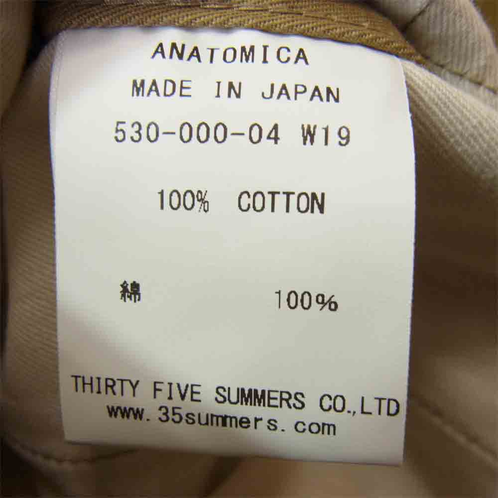 アナトミカ 530-000-04 CHINO2 チノパンツ 31 ベージュ系 31【新古品】【未使用】【中古】
