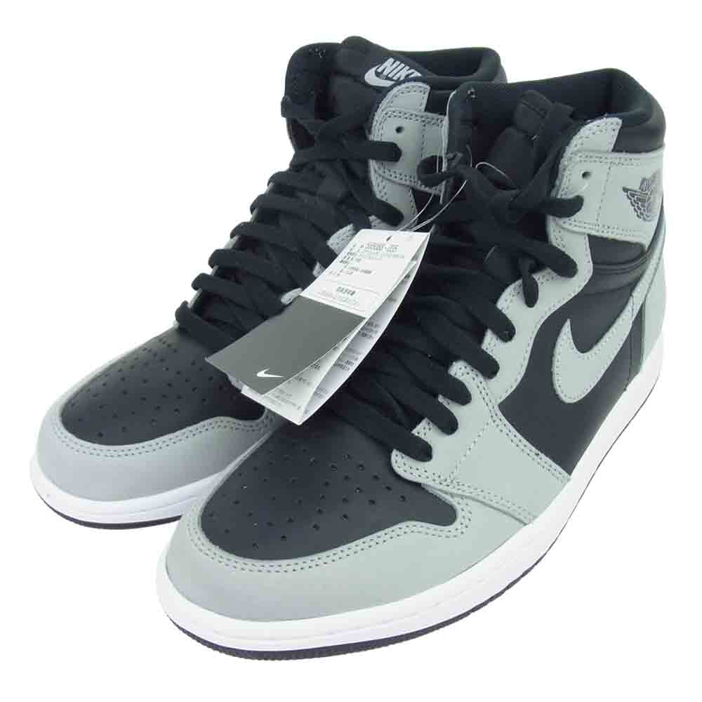 NIKE ナイキ 555088-035 Air Jordan 1 High OG Shadow 2.0 エア ジョーダン ハイ シャドウ グレー系 ブラック系 28ｃｍ【新古品】【未使用】【中古】
