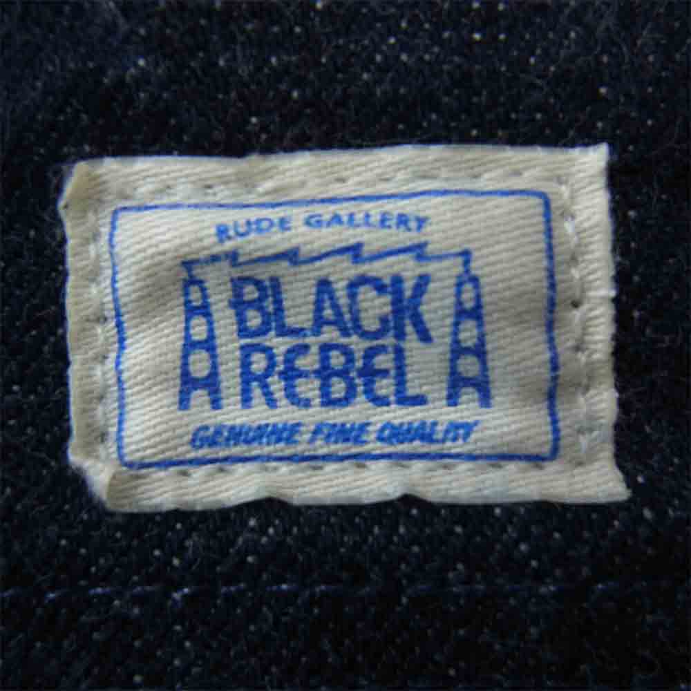 RUDE GALLERY BLACK REBEL ルードギャラリーブラックレーベル デニム ショート パンツ インディゴブルー系 M【中古】
