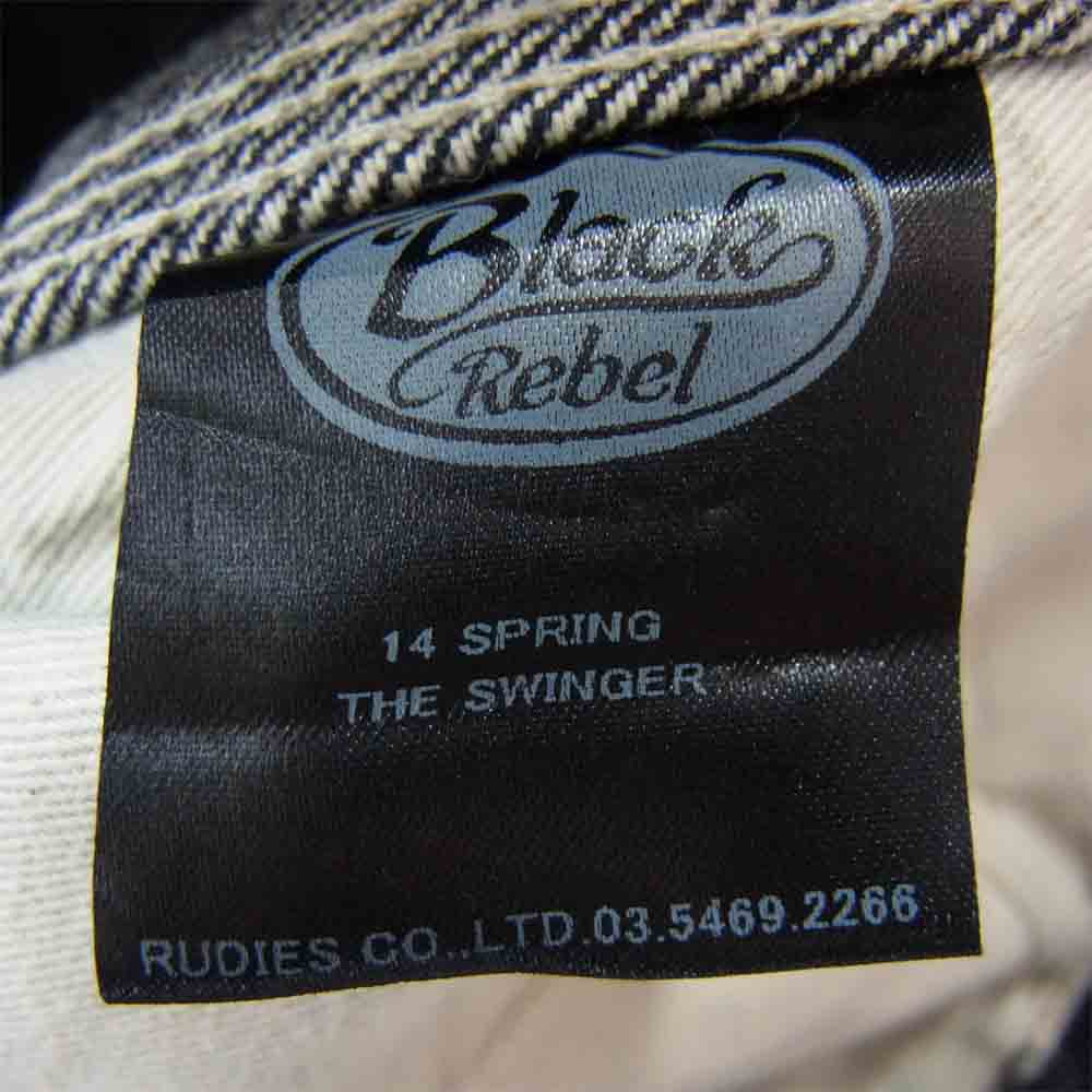 RUDE GALLERY BLACK REBEL ルードギャラリーブラックレーベル デニム ショート パンツ インディゴブルー系 M【中古】