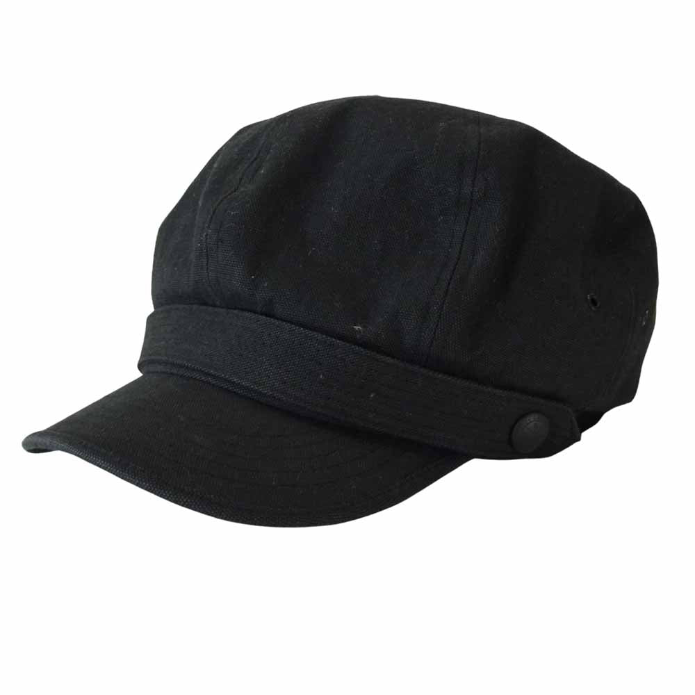 RUDE GALLERY BLACK REBEL ルードギャラリーブラックレーベル BR1171 The Fool Sailor Casquette キャンバス セーラー キャスケット ブラック系 L【中古】