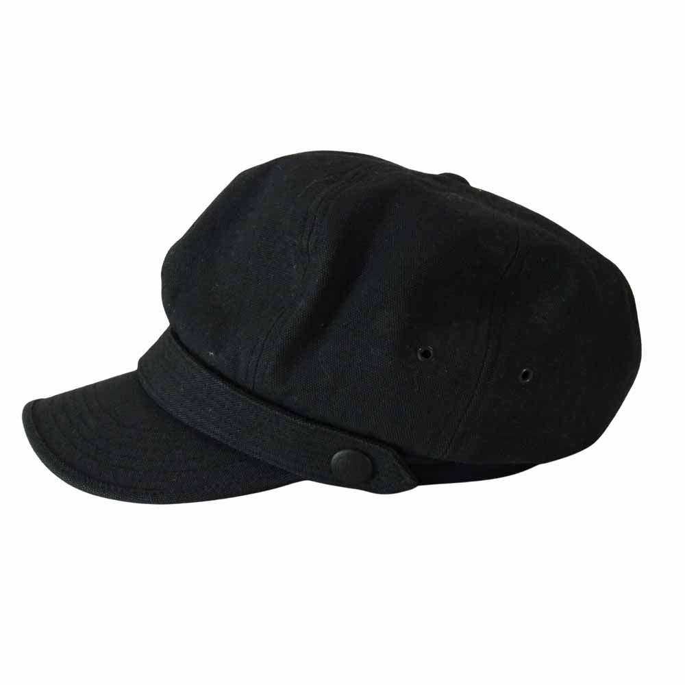 RUDE GALLERY BLACK REBEL ルードギャラリーブラックレーベル BR1171 The Fool Sailor Casquette キャンバス セーラー キャスケット ブラック系 L【中古】