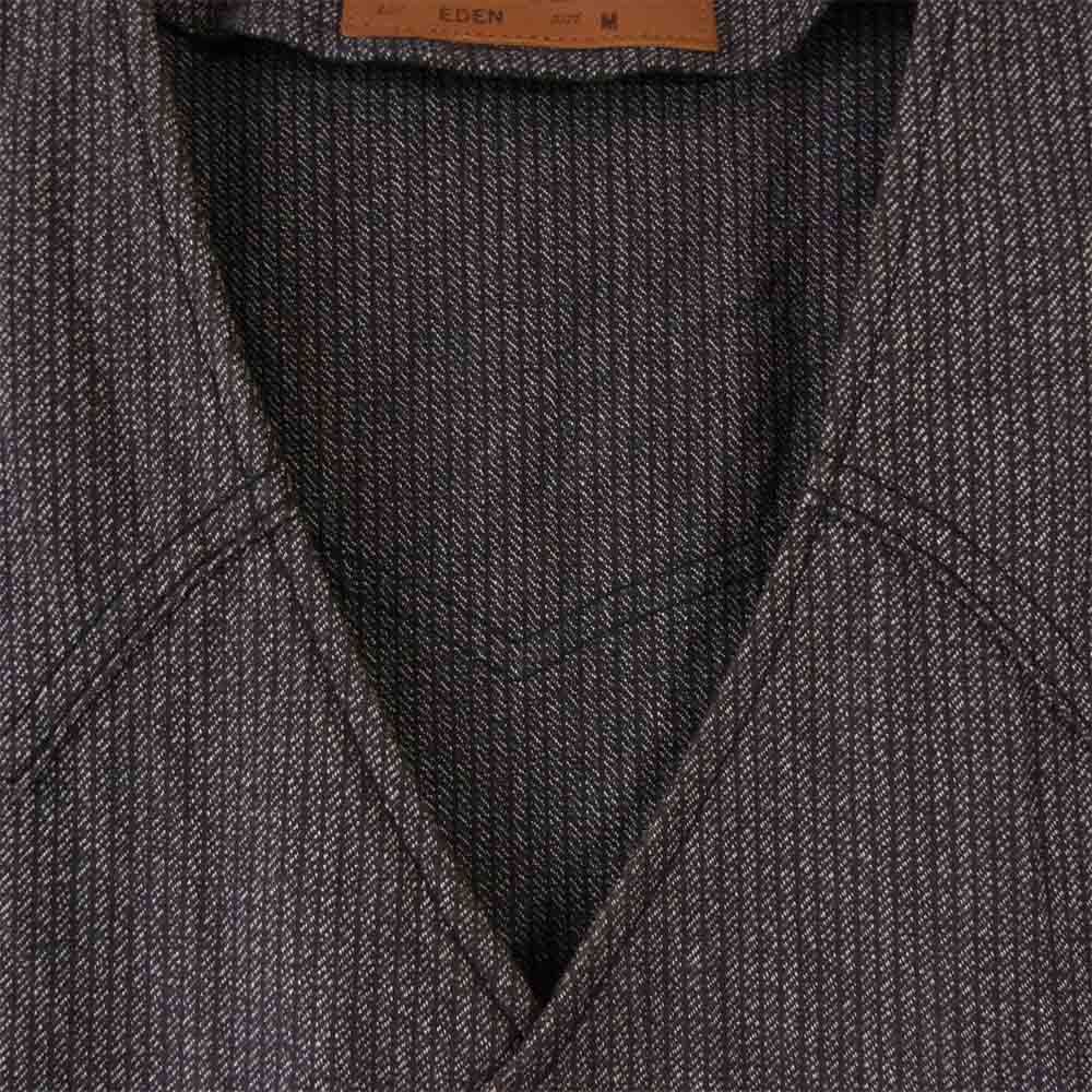 RUDE GALLERY BLACK REBEL ルードギャラリーブラックレーベル EDEN エデン レザー切替ポケット ベスト ブラック系 M【中古】