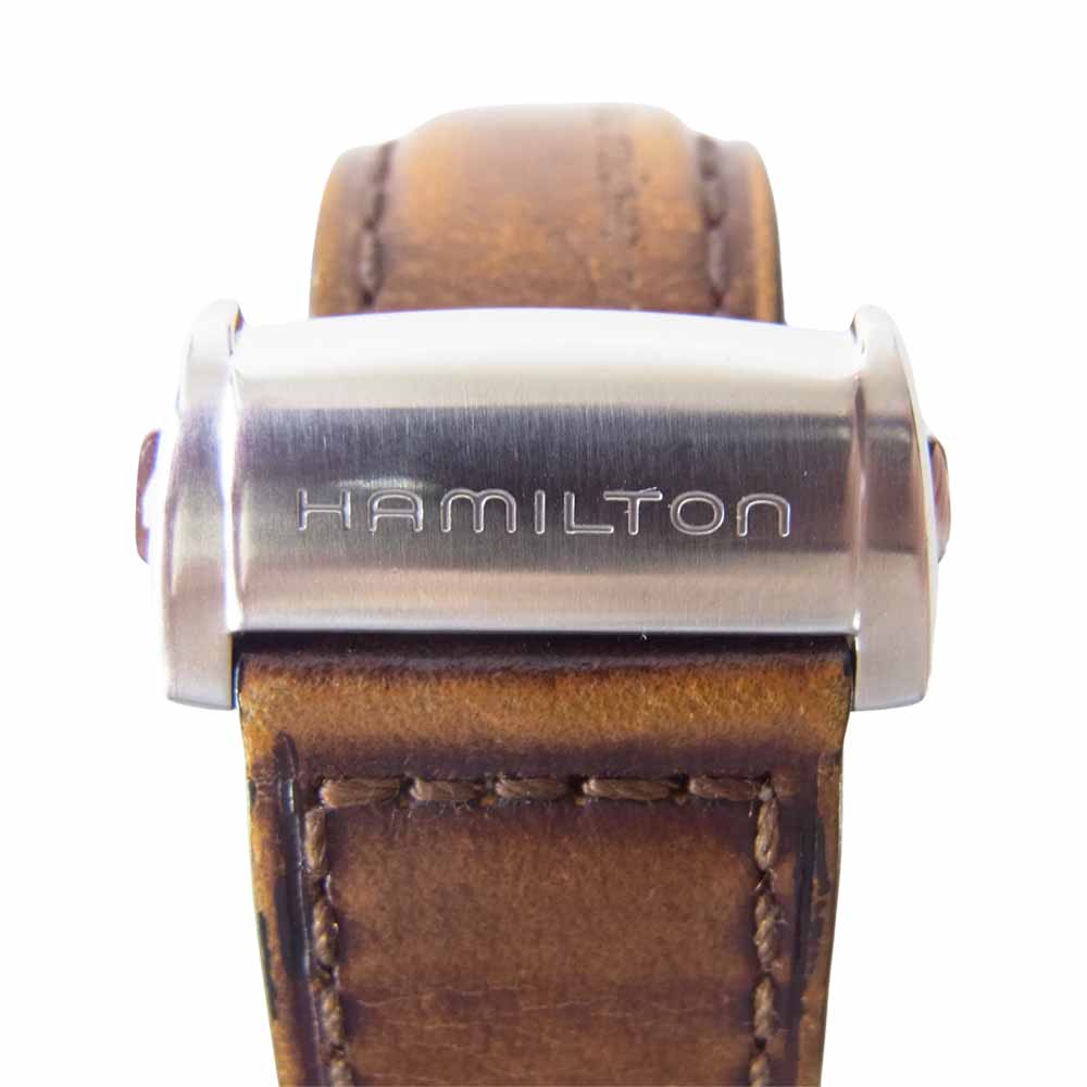 HAMILTON ハミルトン H42415551 ジャズマスター スピリット オブ リバティ 自動巻き 腕時計 ブラウン系【中古】