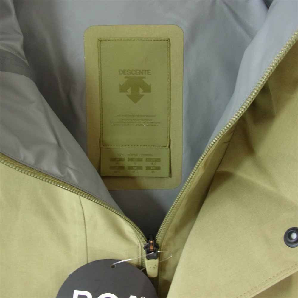 DESCENTE デサント DAMOGC39 ALLTERRAIN 3D FOAM LAMINATION ACTIVE SHELL JACKET オルテライン マウンテンパーカー ジャケット カーキ M カーキ系 M【新古品】【未使用】【中古】