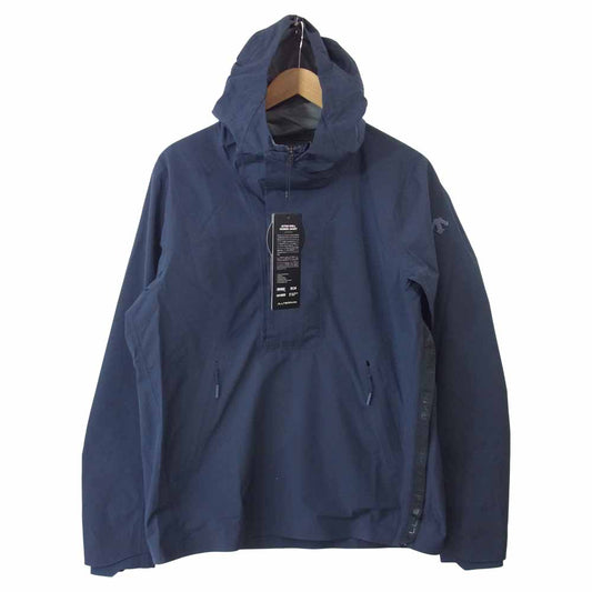 DESCENTE デサント DAMOGC39 ALLTERRAIN 3D FOAM LAMINATION ACTIVE SHELL JACKET オルテライン マウンテンパーカー ジャケット ネイビー L ネイビー系 L【新古品】【未使用】【中古】