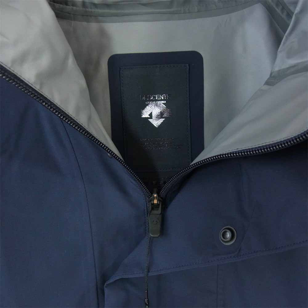 DESCENTE デサント DAMOGC39 ALLTERRAIN 3D FOAM LAMINATION ACTIVE SHELL JACKET オルテライン マウンテンパーカー ジャケット ネイビー L ネイビー系 L【新古品】【未使用】【中古】