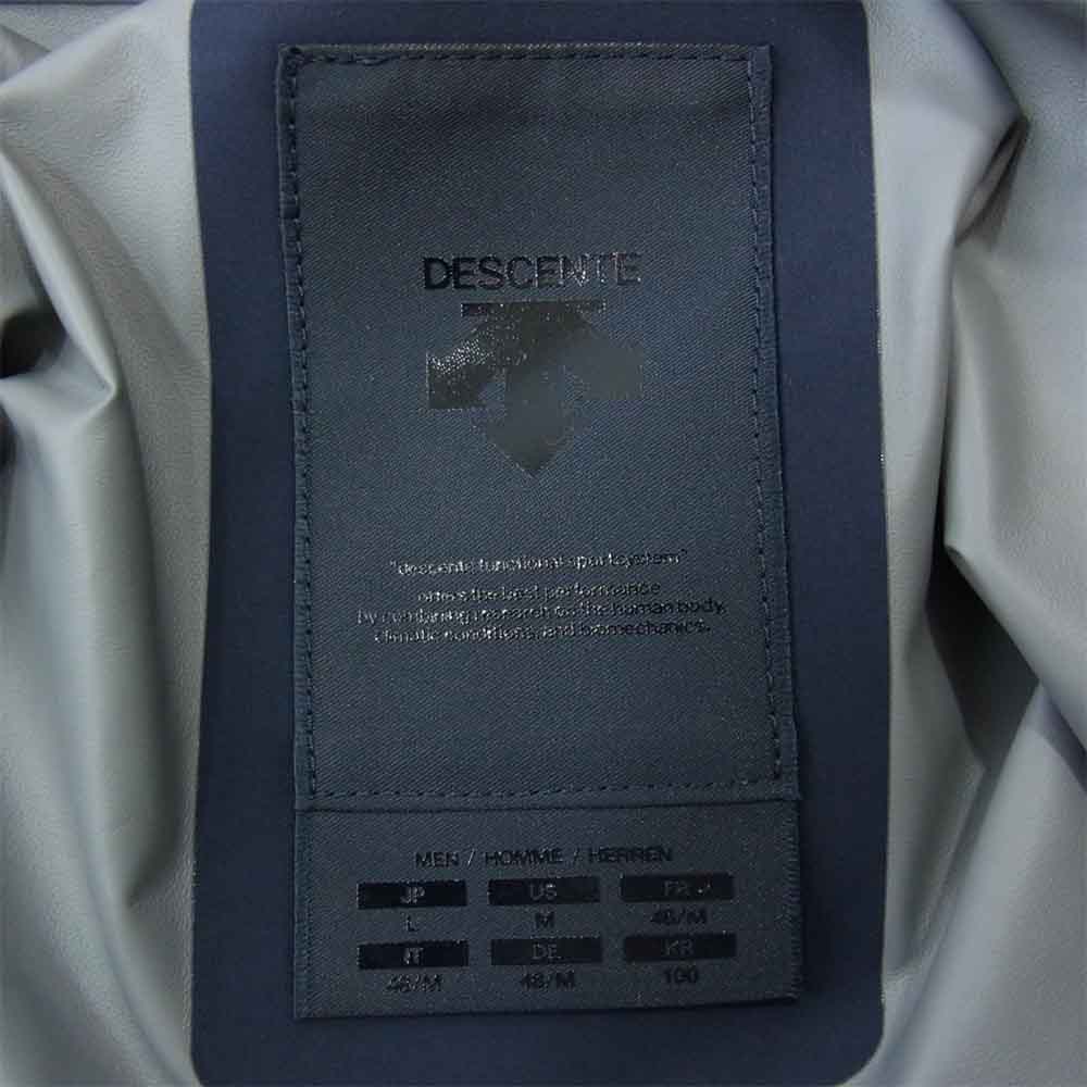 DESCENTE デサント DAMOGC39 ALLTERRAIN 3D FOAM LAMINATION ACTIVE SHELL JACKET オルテライン マウンテンパーカー ジャケット ネイビー L ネイビー系 L【新古品】【未使用】【中古】