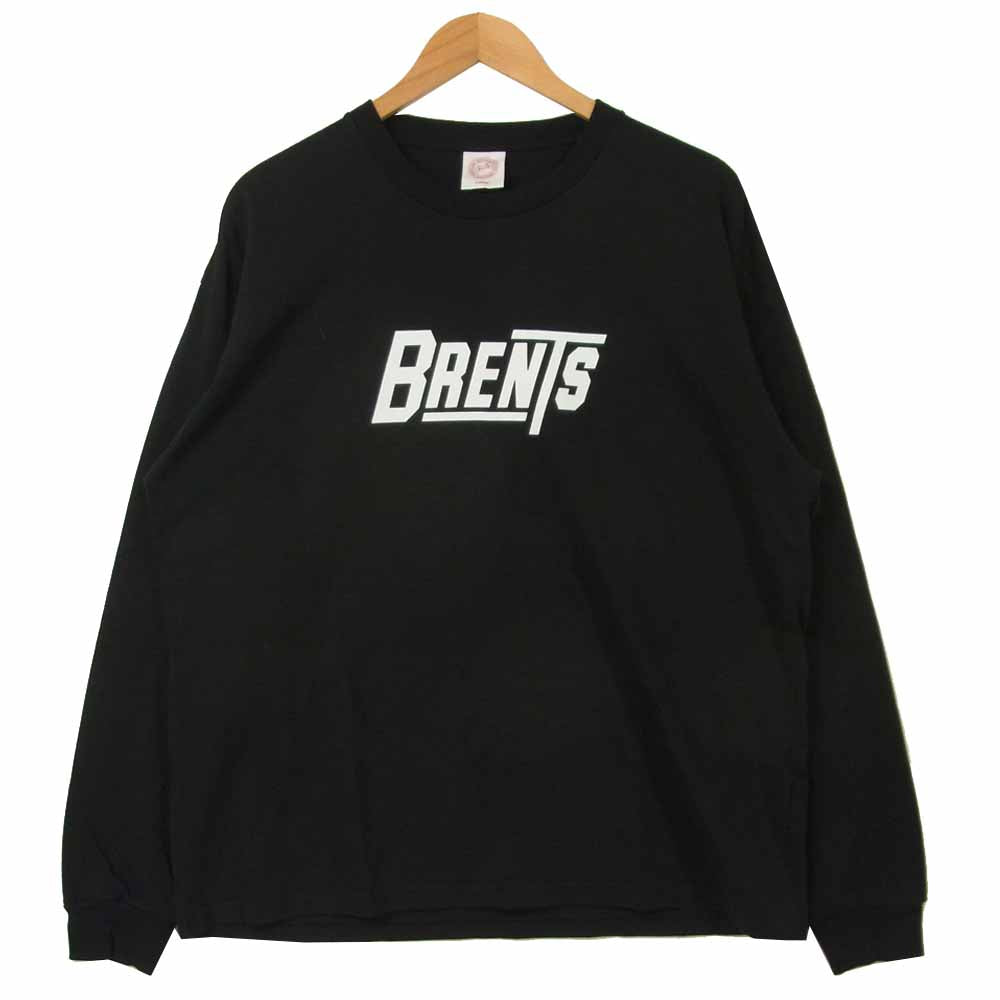 Deuxieme Classe ドゥーズィエムクラス BRENTS SPORTSWEAR ブレンツ スポーツウエア ロゴ 長袖 Tシャツ ブラック系 L【中古】