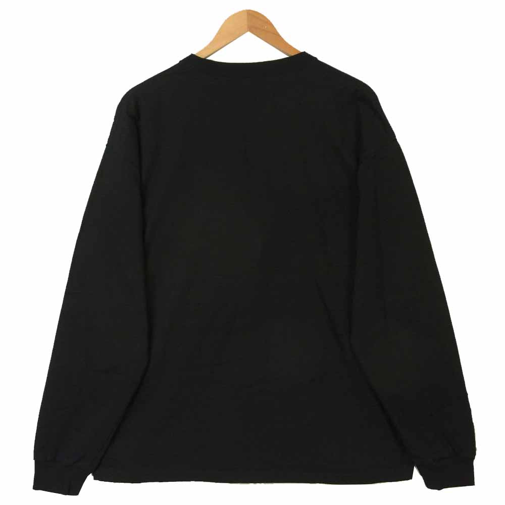 Deuxieme Classe ドゥーズィエムクラス BRENTS SPORTSWEAR ブレンツ スポーツウエア ロゴ 長袖 Tシャツ ブラック系 L【中古】