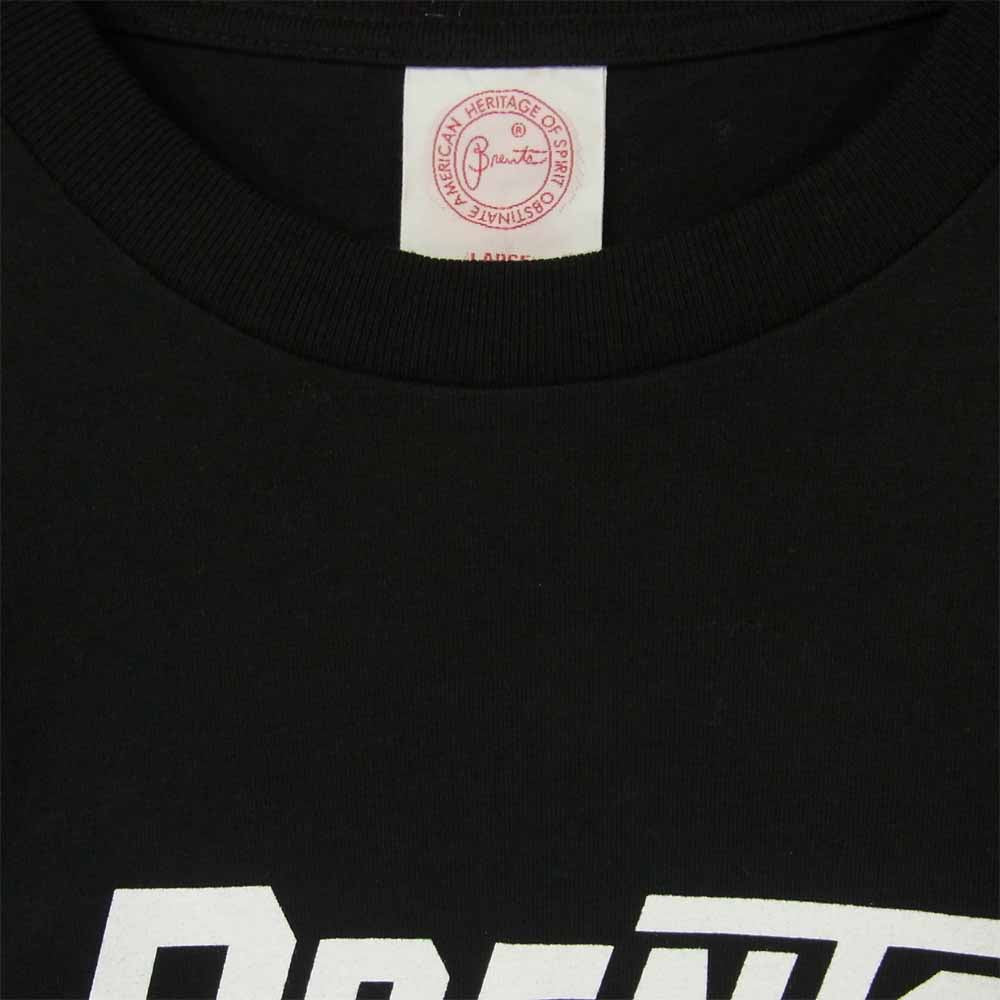 Deuxieme Classe ドゥーズィエムクラス BRENTS SPORTSWEAR ブレンツ スポーツウエア ロゴ 長袖 Tシャツ ブラック系 L【中古】