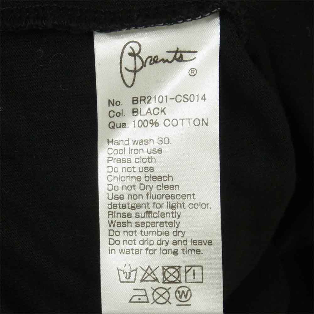 Deuxieme Classe ドゥーズィエムクラス BRENTS SPORTSWEAR ブレンツ スポーツウエア ロゴ 長袖 Tシャツ ブラック系 L【中古】