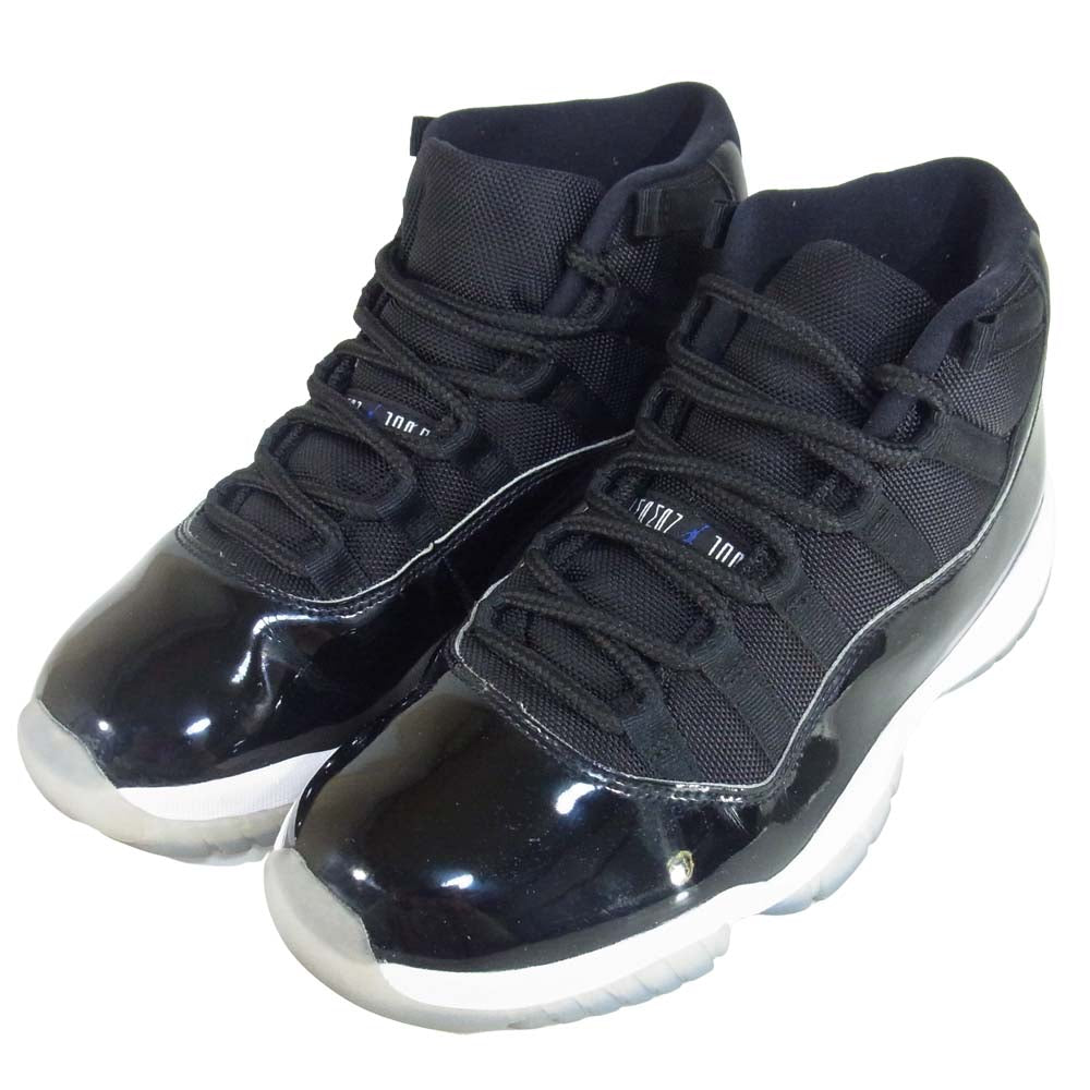 NIKE ナイキ 378037-003 AIR JORDAN 11 エアジョーダン 11 RETRO SPACE JAM レトロ スペース ジャム スニーカー ブラック系 US8.5【中古】