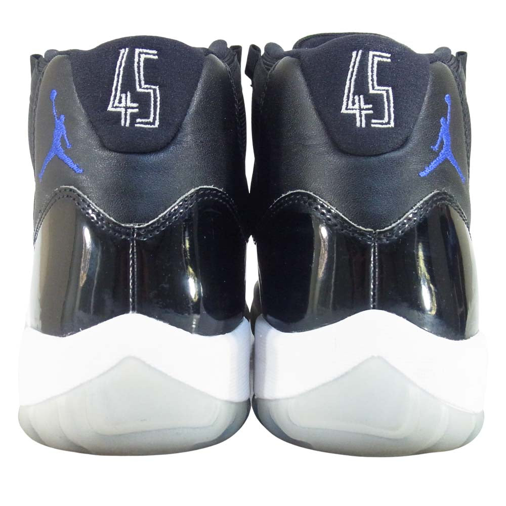 NIKE ナイキ 378037-003 AIR JORDAN 11 エアジョーダン 11 RETRO SPACE JAM レトロ スペース ジャム スニーカー ブラック系 US8.5【中古】