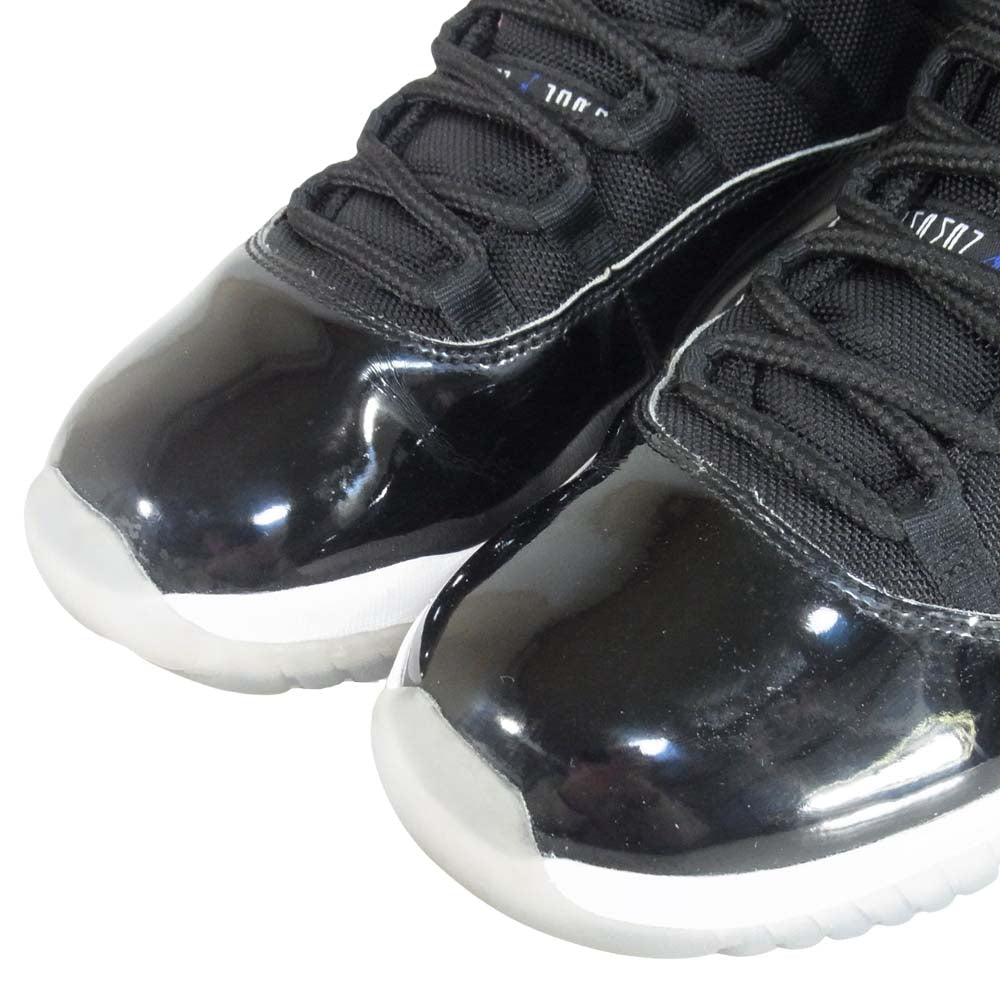 NIKE ナイキ 378037-003 AIR JORDAN 11 エアジョーダン 11 RETRO SPACE JAM レトロ スペース ジャム スニーカー ブラック系 US8.5【中古】