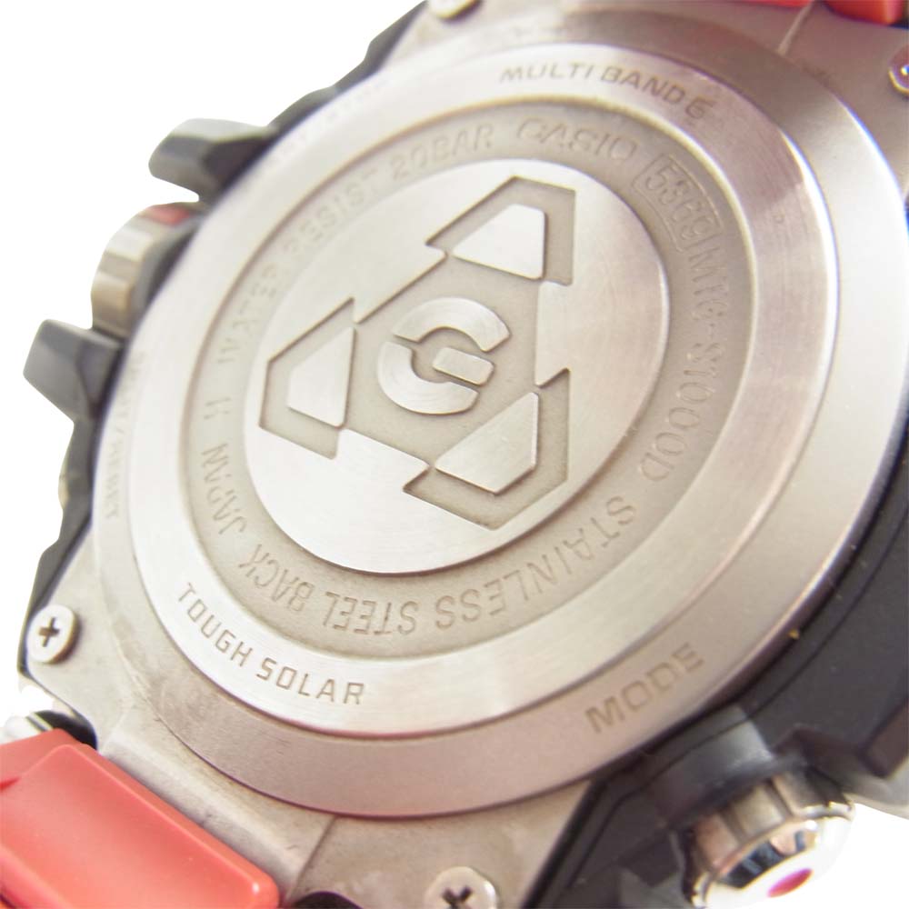 CASIO G-SHOCK カシオ ジーショック MTG-S1000D-1A4JF MT-G 電波ソーラー 時計 シルバー系【中古】