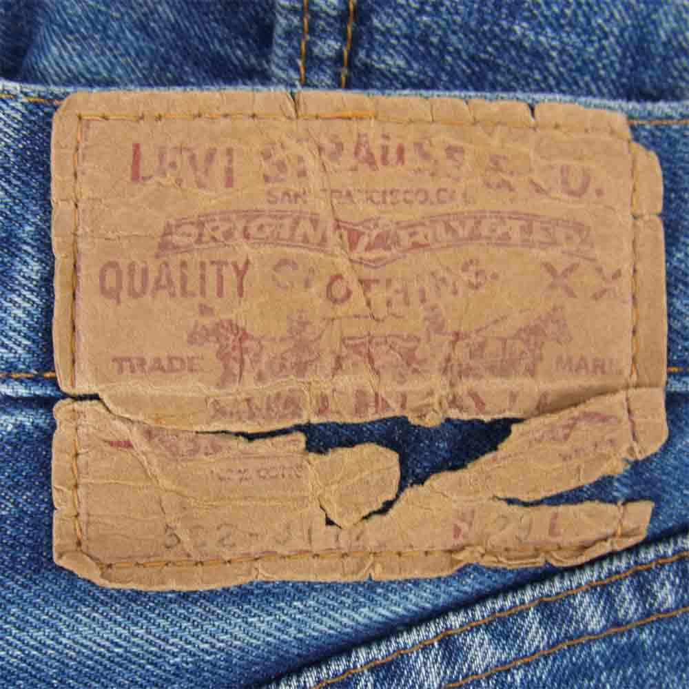 Levi's リーバイス 502 BIG E スレキスタンプ SCOVILL ZIP 刻印16
