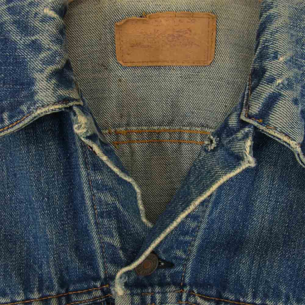 Levi's リーバイス 70505 BIG E 刻印525 デニムジャケット インディゴブルー系 サイズ表記無【中古】