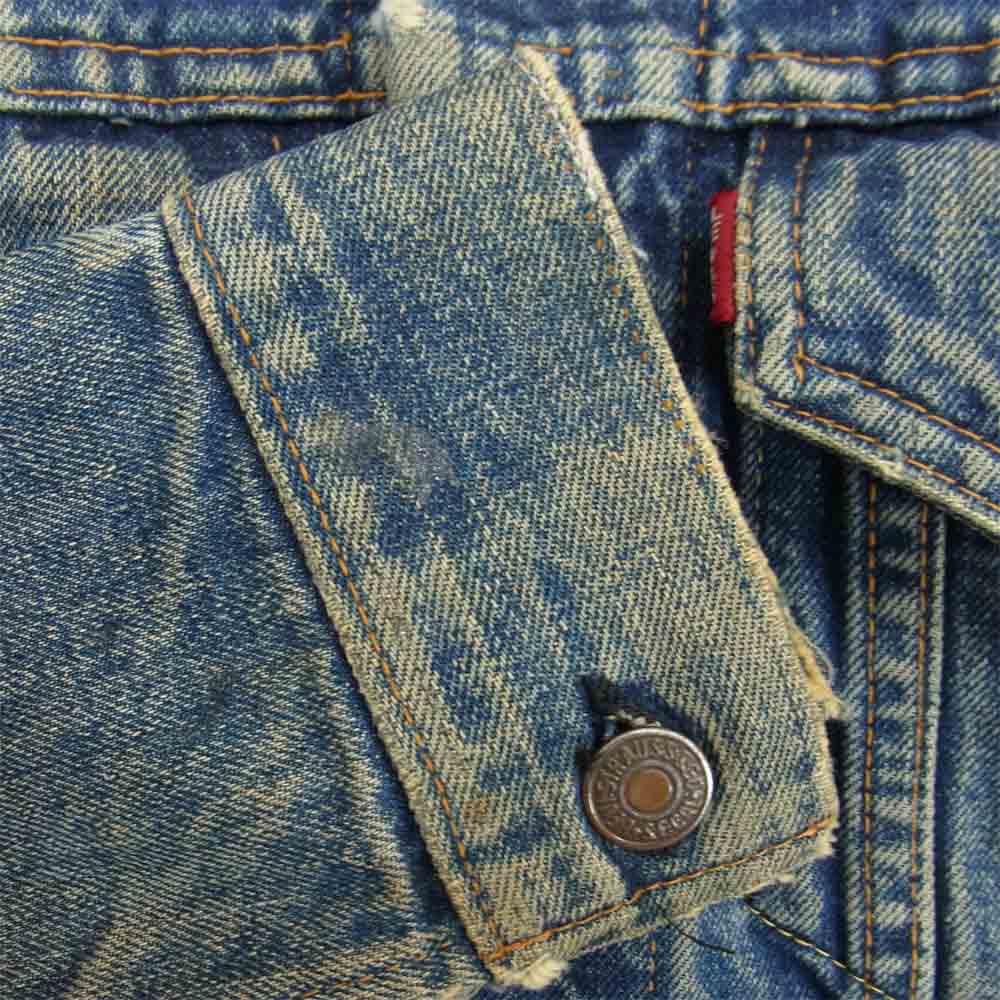 Levi's リーバイス 70505 BIG E 刻印525 デニムジャケット インディゴブルー系 サイズ表記無【中古】