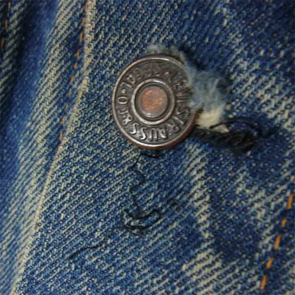Levi's リーバイス 70505 BIG E 刻印525 デニムジャケット インディゴブルー系 サイズ表記無【中古】