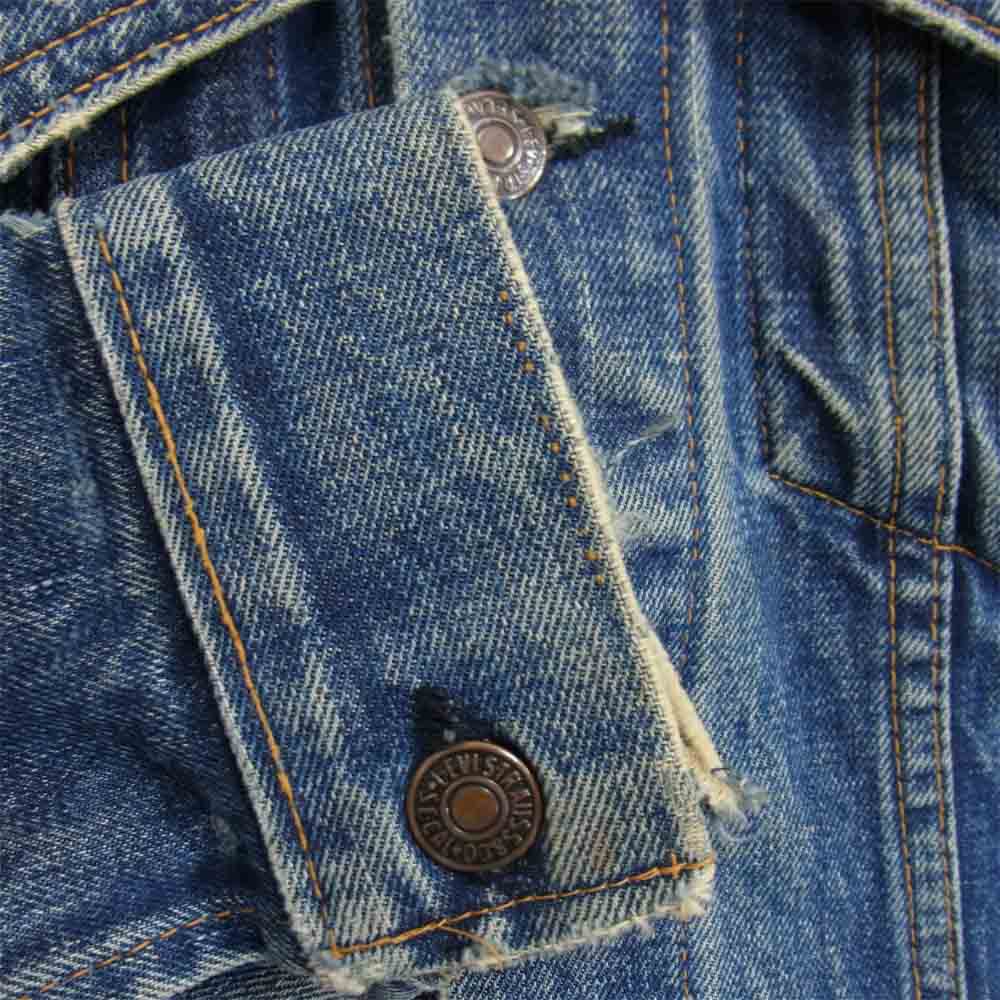 Levi's リーバイス 70505 BIG E 刻印526 デニムジャケット インディゴブルー系 サイズ表記無【中古】