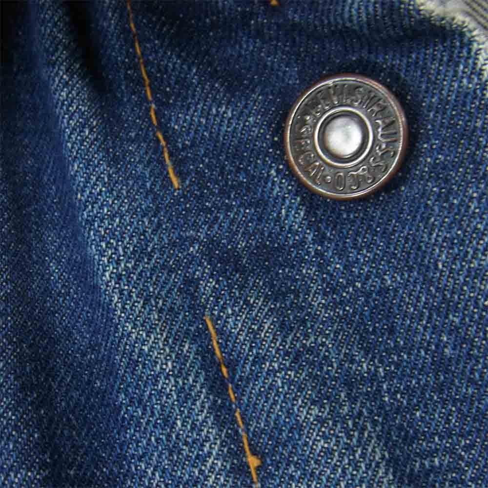 Levi's リーバイス 70505 BIG E 刻印526 デニムジャケット インディゴブルー系 サイズ表記無【中古】