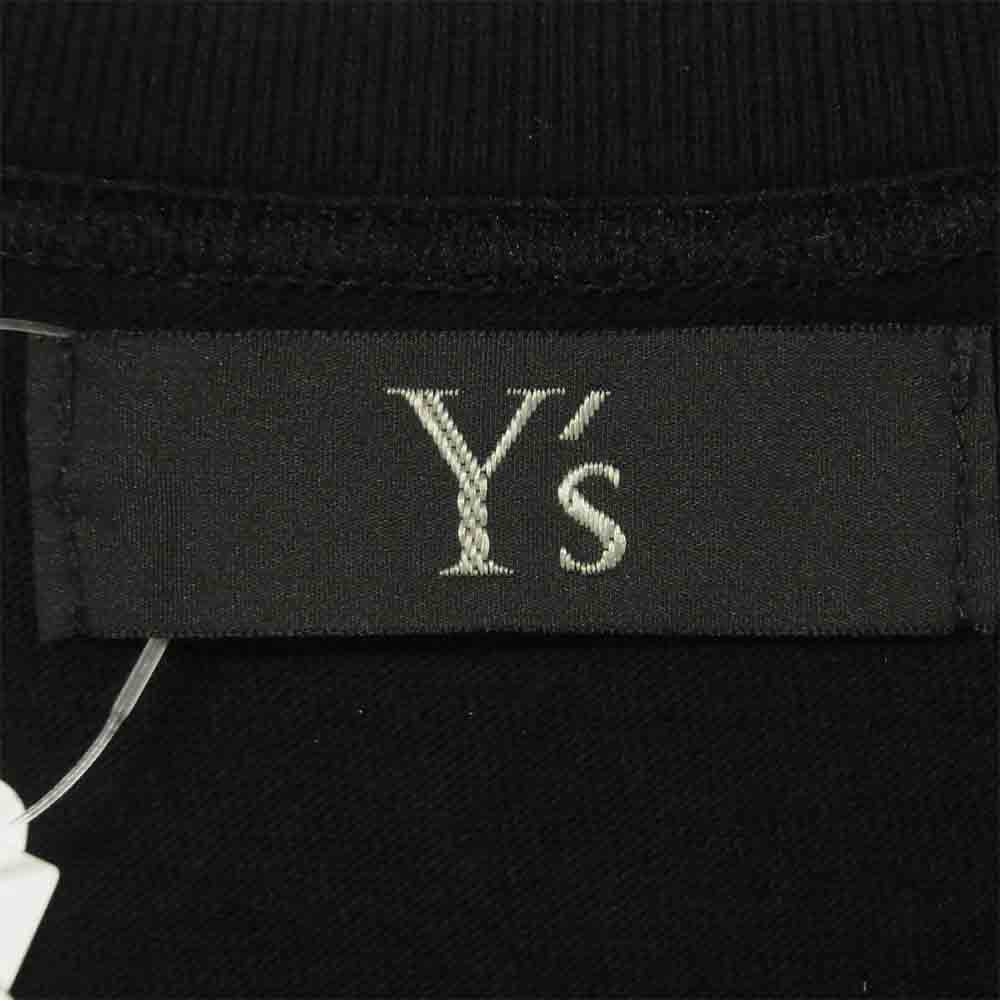 Yohji Yamamoto ヨウジヤマモト YO-T57-967-3 Y's ワイズ THE SHOP Limited product logo T-shirt ロゴ 半袖 Tシャツ ブラック系 4【新古品】【未使用】【中古】