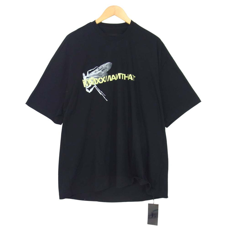 ニルズ 20AW 720CPM6 WING PRINT T-SHIRT ウィング プリント Tシャツ ブラック系 1【新古品】【未使用】【中古】