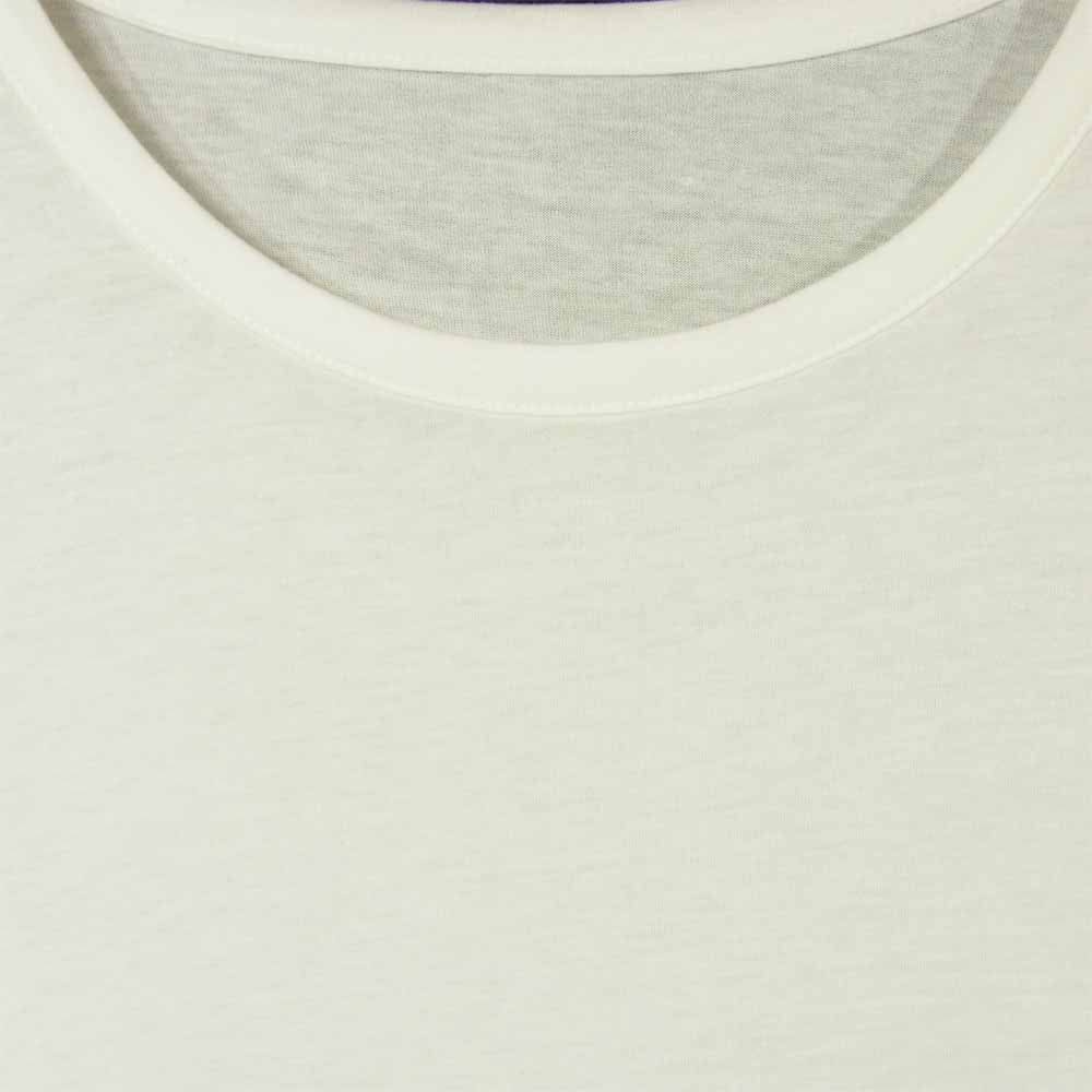 Yohji Yamamoto ヨウジヤマモト GN-T01-046 GroundY 30/ Modal Jersey ドローコード ビッグシルエット 半袖 Tシャツ ホワイト系 3【新古品】【未使用】【中古】